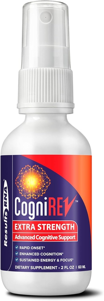 Results RNA CogniREV Advanced Cognitive Support for Sustained Energy and Focus (2 oz - 30 Servings - 2,000mg)