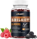 Shilajit Gummies 2000mg - Shilajit Καθαρό Βιολογικό Ιμαλαΐων για άνδρες & γυναίκες 85+ Ίχνη Ορυκτά Shilajit Resin με Ashwagandha, Maca, Μαύρο Έλαιο Σπόρου - Ενέργεια, Εγκέφαλος, Ανοσία, Ζάχαρη Χωρίς Βατόμουρο 60ct