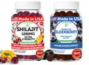 Lunakai USA Made Shilajit & Elderberry Gummies Bundle – Ενέργεια και ανοσοποιητική υποστήριξη – Μη ΓΤΟ & Νοστιμότατο