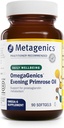Metagenics OmegaGenics Evening Primrose Oil - 419 mg Omega-6 with 50 mg GLA - Supports Skin, Hormonal, PMS, Menopause & Immune Health* - Non-GMO, Gluten-Free - GMP Certified Facility - 90 Softgels