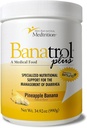 Medtrition Banatrol® Natural Anti-Diarrheal με προβιοτικά, ανακούφιση από χρόνια διάρροια, IBS, επαναλαμβανόμενη διάρροια, κλινικά υποστηριζόμενη ιατρική τροφή, μη-Συντηρώντας 90 υπηρεσίες (Pineapple)