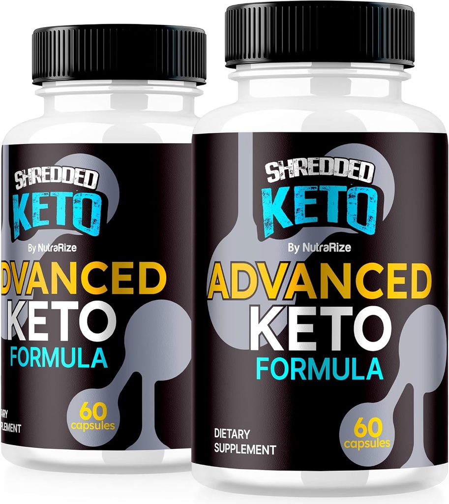 (2 Πακέτο) Τεμαχισμένα χάπια Keto, Premium Keto Shred Κάψουλες απώλειας βάρους, Όλα τα φυσικά Keto συμπλήρωμα για την υποστήριξη της καταλληλότητας και στόχους του σώματος, επίσημη σχόλια shreddedKeto (120 κάψουλες)
