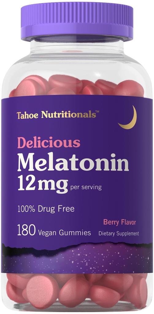 Carlyle Tahoe Διατροφικά Μελατονίνη Gummies 12mg 