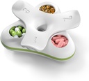 Daily Pill Box Organizer 3 φορές την ημέρα, Ταξίδι μικρή υπόθεση χάπι, 3 διαμερίσματα Compact Pill Container, Φορητή θήκη χάπι για βιταμίνη, ιατρική, συμπλήρωμα, ιχθυέλαιο, λευκό