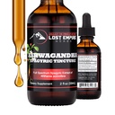 Lost Empire Herbs Ashwagandha Spagyric Tincture - εκχύλισμα ρίζας υγρών σταγόνων για άνδρες, γυναίκες, ύπνο, κορτιζόλη - καλύτερο συμπλήρωμα Ashwagandha ΗΠΑ Καλλιεργούνται οργανικά (2 fl oz)
