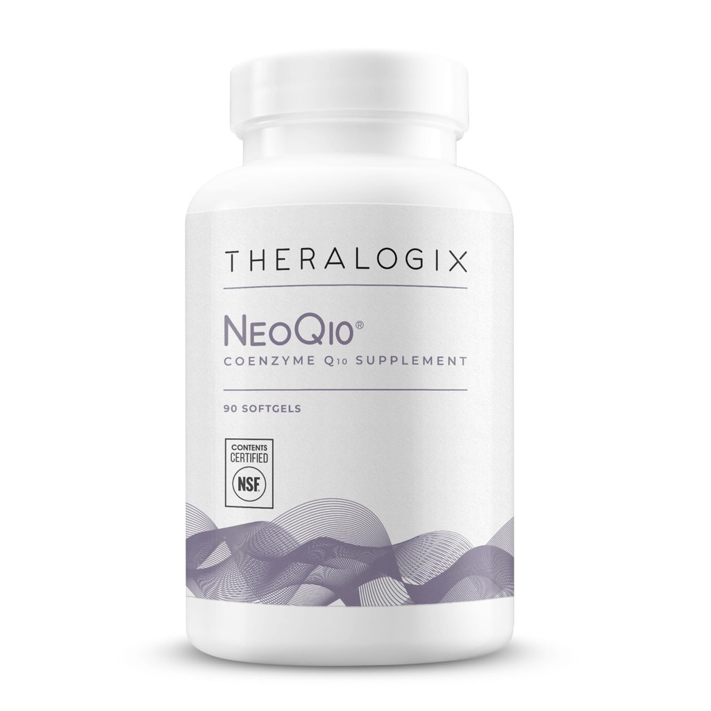 Theralogix NeoQ10 Coenzyme Q10 συμπλήρωμα - υποστήριξη υγείας και γονιμότητας - συμπλήρωμα γονιμότητας CoQ10 για άνδρες και γυναίκες* - NSF Certified - 90 Softgels (προμήθεια 90 ημερών)