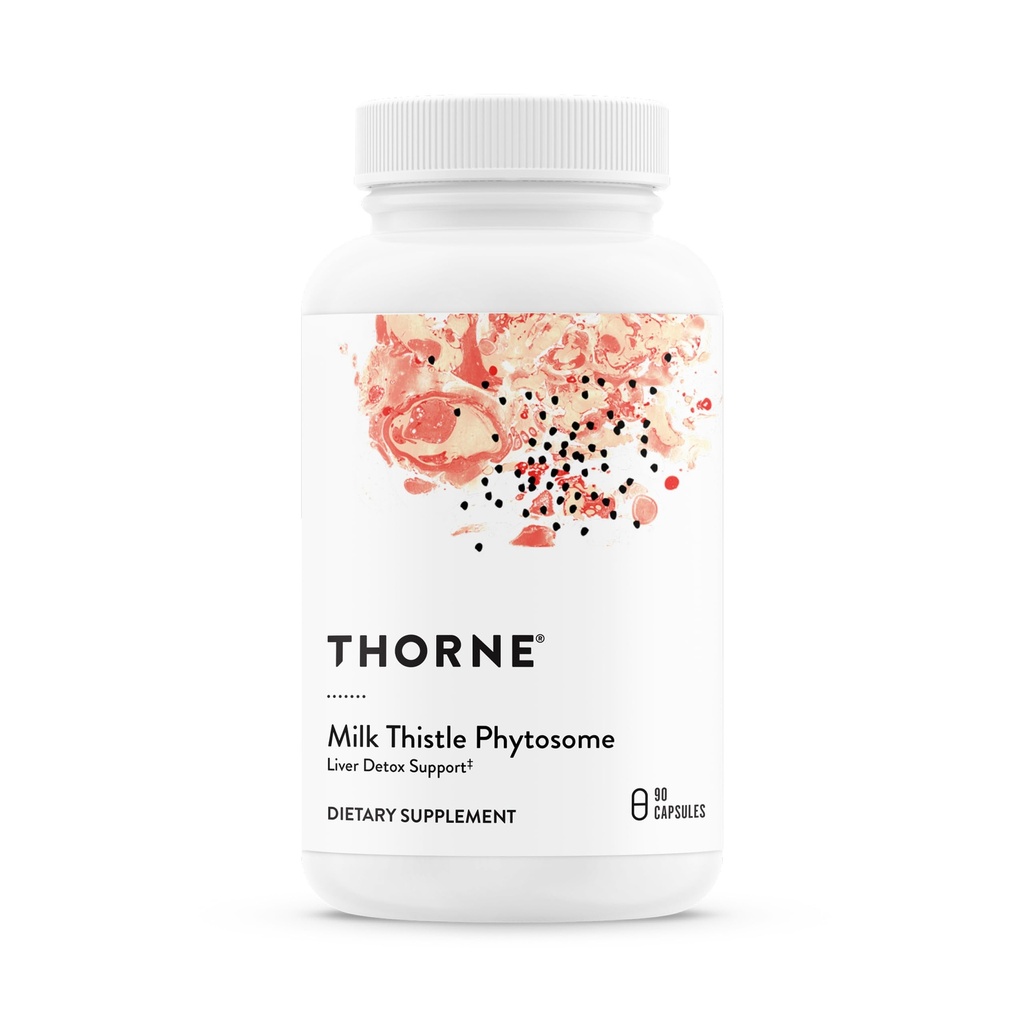 THORNE - Siliphos - Σύμπλεγμα Βοτανικού Εκχυλίσματος για Αντιοξειδωτικό και Ηπατική Υποστήριξη* - 90 Κάψουλες