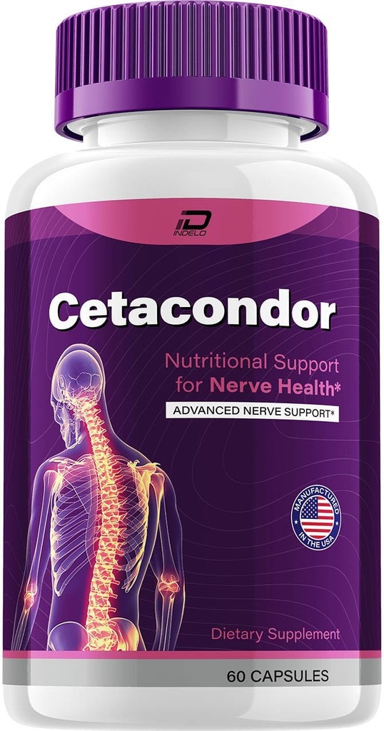 Cetacondor Health & Brain Support – Cetacondor Advanced Nootropic Formula All-Natural Focus Supplement, Support Reviews (1 Pack - 60 Capsules)