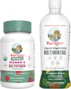 Multivitamin Gummies της MaryRuth για γυναίκες (Cherry & Raspberry) & Liquid Nighttime Multimineral (Pineapple) 