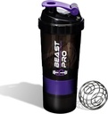 Beast Pro Shaker μπουκάλι για τις πρωτεΐνες ανακινεί και προ προπονήσεις 