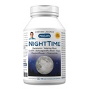 ANDREW LESSMAN Night Time 60 Κάψουλες - 3mg μελατονίνη, βαλεριάνα, Ashwagandha, Passionflower, λυκίσκος, χαμομήλι. Όχι Καλημέρα Γκρόγκινες. Φυσική Υποστήριξη, Ήπιος Ξεκούραστος Ύπνος. Εύκολο να καταπιείτε κάψουλες