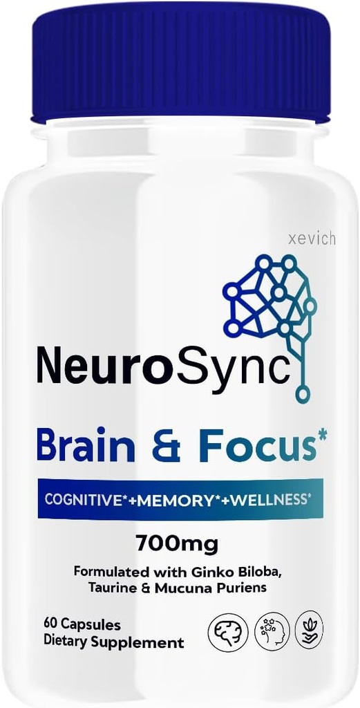 NeuroSync - Neuro Sync Pill Supplement (Single, 60 Κάψουλες)