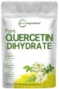 Pure Quercetin Dihydrate Powder, Quercetin 500mg ανά υπηρεσία, 100 γραμμάρια, Bioδιαθέσιμος Βαθμός και Filler Δωρεάν, Ισχυρό Αντιοξειδωτικό Υποστηρίζει Ενέργεια, ανοσοποιητικό σύστημα, Όχι ΓΤΟ και Vegan
