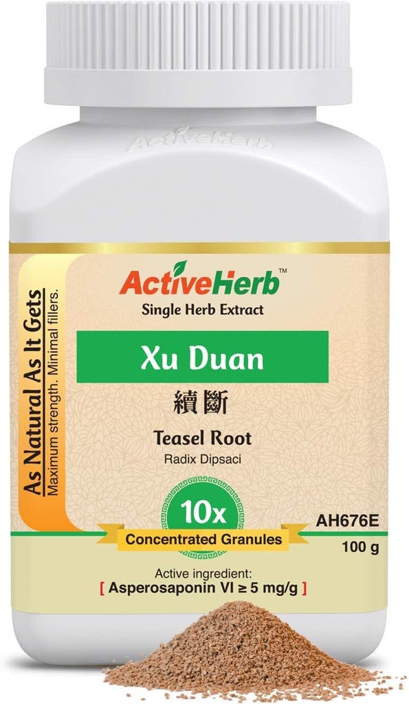 Active Herb - Xu Duan (Teasel Root) - 10 x Concentrated Granules