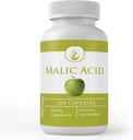 Μηλικό οξύ (100 κάψουλες) Alpha Hydroxy Acid, Πάντα καθαρό, Εργαστήριο Επαληθευμένο