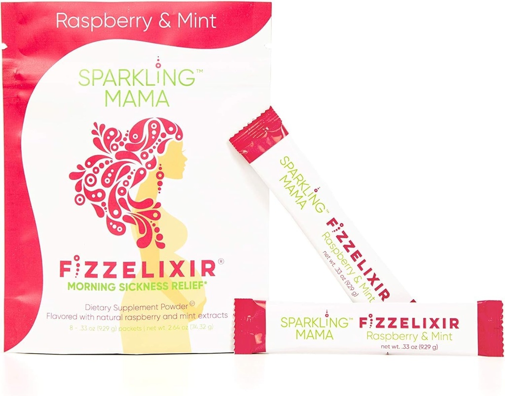 Πρωινή Ασθένεια και Ναυτία Υποστήριξη για Εγκυμοσύνη, Ανακάτεμα Ποτού με Βιταμίνη Β6, Μαγνήσιο & Τζίντζερ