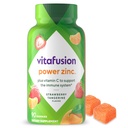 Vitafusion Power Zinc Gummy Vitamins, Strawberry Tangerine Flavored Immune Support (1), 90 Count