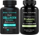 Vital Vitamins Multi Collagen Capses + Probiotic Complex