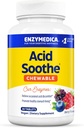 Enzymedica - Μασώμενο οξύ Soothe, Υποστηρίζει την ανακούφιση από περιστασιακά εγκαύματα + δυσπεψία, 30 καταμέτρηση