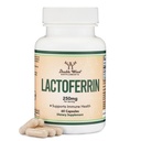Lactoferrin 250mg ανά Σερβίρισμα (60 κάψουλες) Πατενταρισμένο Bioferrin Lactoferrin - Ανώτερο συμπλήρωμα σιδήρου για την έλλειψη σιδήρου και την ανοσοποιητική υποστήριξη με διπλά συμπληρώματα ξύλου