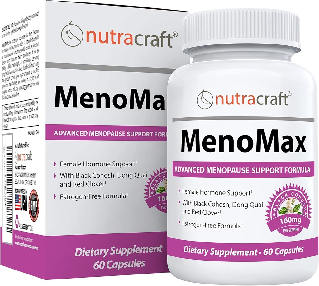 MenoMax #1 Εμμηνόπαυση συμπλήρωμα ανακούφισης 