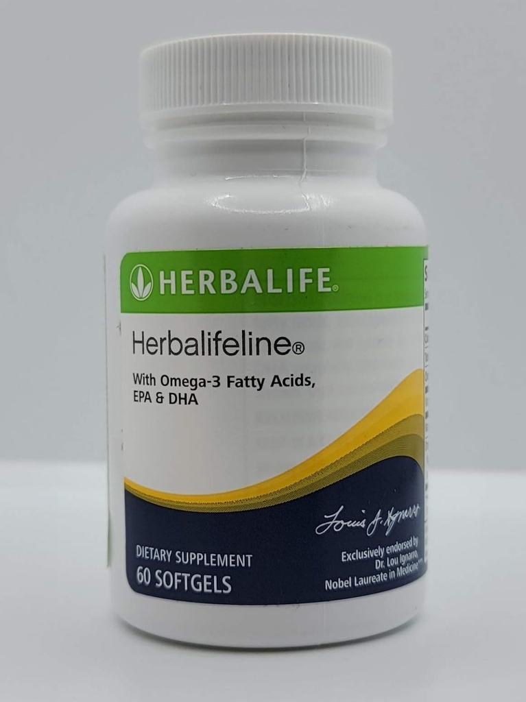 Herbalife Herbaliferine: 60 Softgels με βιταμίνη Ε, Marine Lipid Complex, Ωμέγα-3 λιπαρά οξέα, EPA και DHA