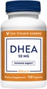 Η βιταμίνη Shoppe DHEA 50MG, ορμονική και υγιής γήρανση υποστήριξη τόσο για άνδρες και γυναίκες, μία φορά την ημέρα (120 κάψουλες)