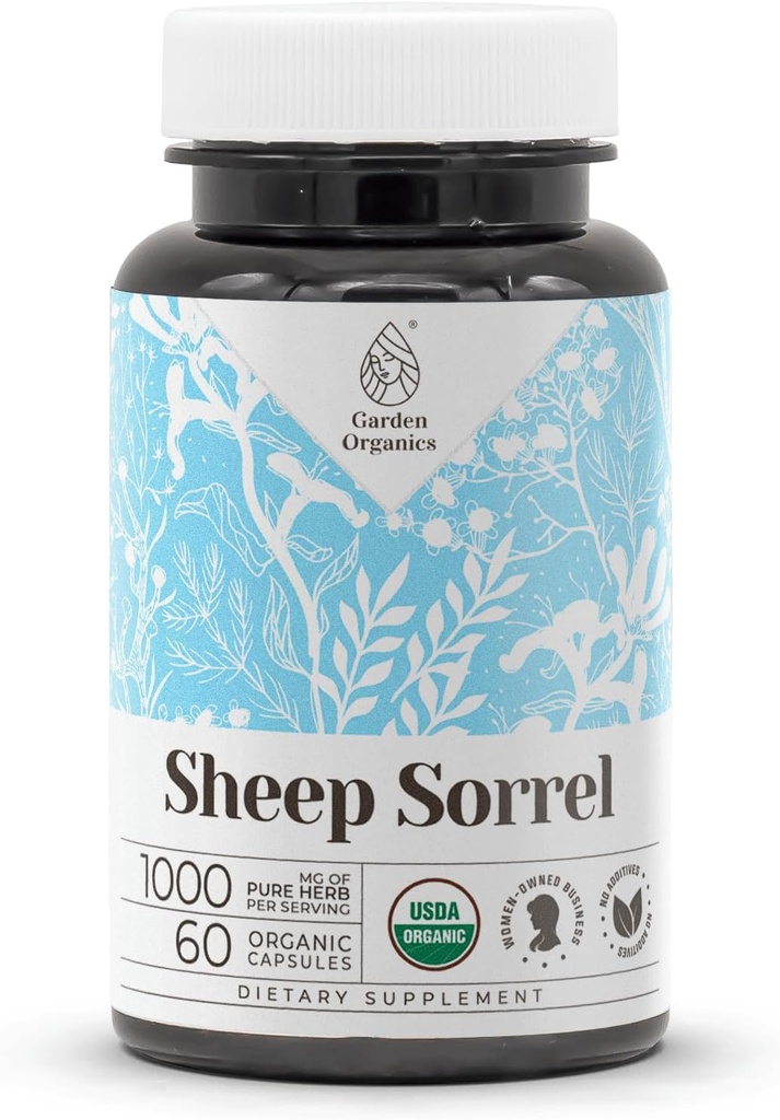 Πρόβατα Sorrel USDA Organic 60 Κάψουλες 