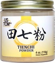 100% Pure Tienchi Powder Pseudoginseng Notoginseng Sanqi Powder Tienchi Ginseng Powder 田七粉 120mesh (4oz)