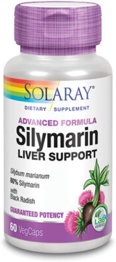 SOLARAY Silymarin Special Formula, Veg Cap (Btl-Plastic) 550mg | 60ct