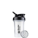 BlenderBottle Classic V2 Shaker μπουκάλι Ιδανικό για πρωτεϊνικές ανακινήσεις και προ προπόνηση, 20-Ounce, σαφές / μαύρο