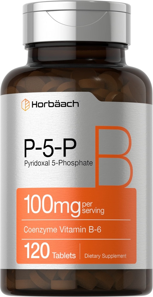 Horbäach P5P ενεργοποιημένη βιταμίνη B6 100mg 