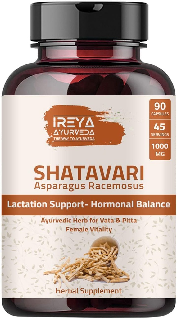 Κάψουλες Shatavari (90 κάψουλες) 1000 mg 