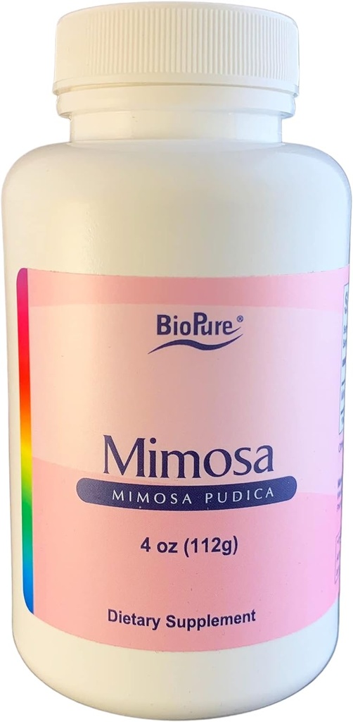 BioPure Mimosa – Wildcrated Organic Mimosa Pudica Σκόνη για την εξάλειψη των απρόθυμων οργανισμών, τοξίνες, & Debris από το γαστρεντερικό σύστημα για την υγεία των ούρων και την ισορροπημένη χλωρίδα διάδοσης & μικροβιομήχανο – 4 ουγγιές