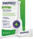 DocuSol Enemeez Kids Enema - ανακούφιση από δυσκοιλιότητα για τα παιδιά, Docusate Sodium Stool Softener, Fast-Activeing, 5 Disposable Tubes μιας χρήσης