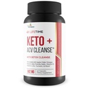 3X Lifetime Keto + ACV Cleanse - Keto Detox Cleanse για τον πλήρη καθαρισμό του σώματος - 90 ημέρες προσφοράς - Βοήθεια για τη μείωση της κοιλιάς Bloat w/Psyllium Digestive Υποστήριξη - Προώθηση της ενέργειας & εστίαση - Keto Detox Cleanser