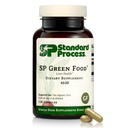 Τυποποιημένη διαδικασία SP Green Food - Ολόκληρα τρόφιμα Μεταβολισμός, χοληστερόλη, τοξίνη, και υποστήριξη του ήπατος με Alfalfa, Buckwheat, Barley, Brussels Spruts, και Kale - χορτοφάγους, χωρίς γλουτένη - 150 κάψουλες