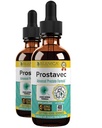 Prostavec Advanced Prostate Υποστήριξη συμπλήρωμα - υγρή φόρμουλα για ταχύτερη απορρόφηση με Pygeum, Saw Palmetto, Stinging Nettle + Turmeric & Damiana - Vegan, Non-GMO - 4 fl oz