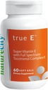 NatureCity True-E Full Spectrum Tocotrienols Vitamin E & Natural Alpha Tocopherol Supplement 