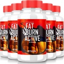 (5 Pack) Fat Burn Active Pills, Fat Burner Active Advance Keto Formula - Advanced Weight Loss Support, All Natural Keto Supplement, Fat Burn Keto Vitamins, FatBurn Keto Active Reviews (300 Κάψουλες)