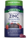 Nature's Truth Zinc Gummies for Adults 