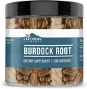 Earthborn στοιχεία Burdock Root 200 κάψουλες, καθαρό & μη αραιωμένο, χωρίς πρόσθετα