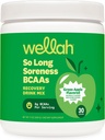Wellah So Long Soreness BCAA Powder (Πράσινη Apple Γεύση) 30 Σερβιρίσματα - με Hydration Complex