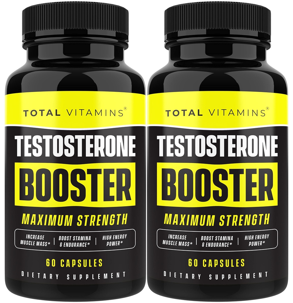 Testosterone Booster - Testosterone Supplement for Men - Male Enhancing Supplements - Testosterone Booster for Men Alpha Pills for Test Boost Max Muscle Growth, Energy, and Stamina Pills