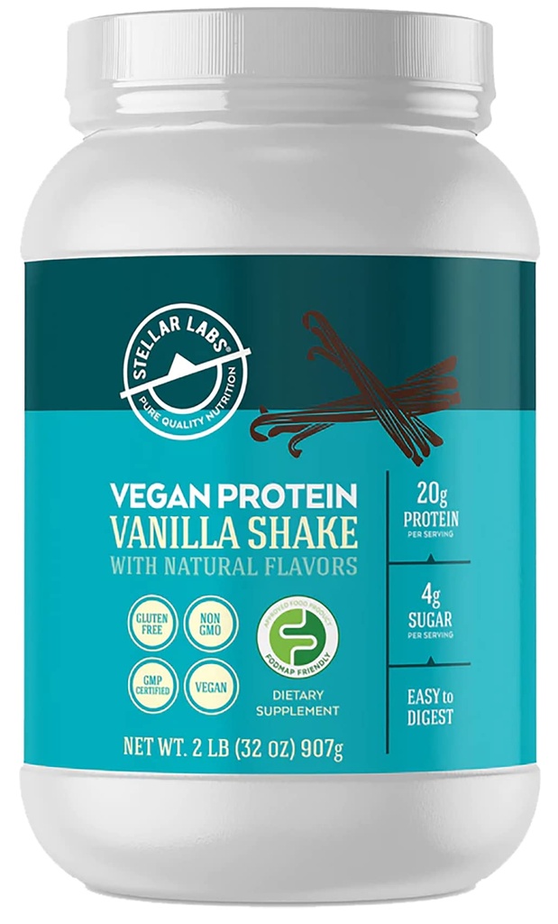 Stellar Labs Vegan Protein Powder με BCAA's & Antioxidants 