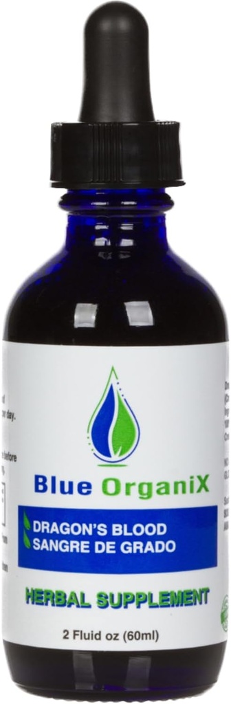 Υποστηρίξτε το αίμα του Δράκου 2 Oz Liquid Sangre de Grado, 100% Raw Croton Lechleri, Sangre de Drago, 1 μπουκάλι