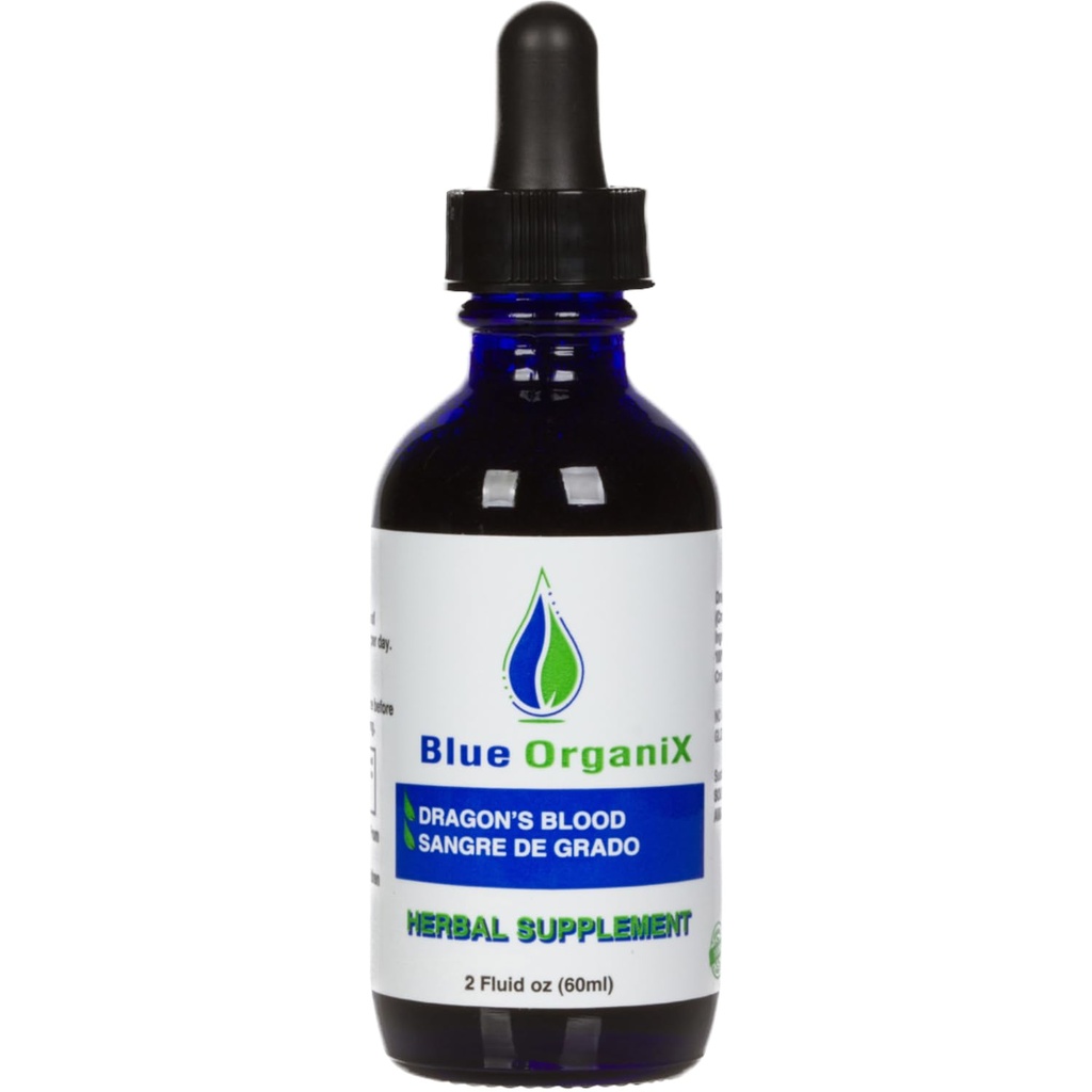 Υποστηρίξτε το αίμα του Δράκου 2 Oz Liquid Sangre de Grado, 100% Raw Croton Lechleri, Sangre de Drago, 1 μπουκάλι