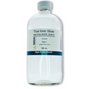Αληθινό δωρεάν ιωνικό ασήμι - 20 ppm: 500mL σε σαφές γυάλινο μπουκάλι