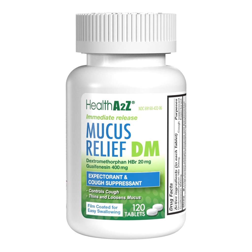 HealthA2Z® Mucus Relief DM 