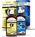 BAXYL & BaxylGI Bundle Pack - (6 fl oz Each) - Υαλουρονικό συμπλήρωμα & Hylarunonan Amaferm Prebiotic Digestive Supplement.